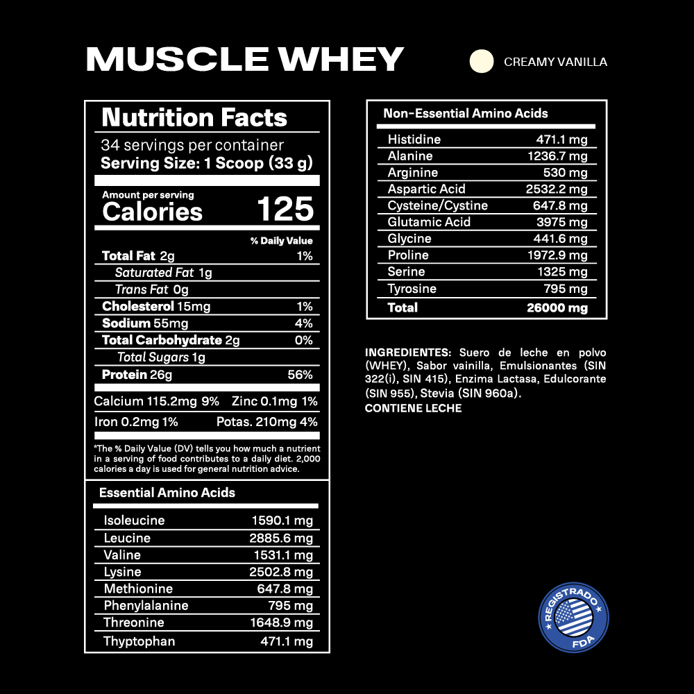 MUSCLE WHEY - Imagen 4